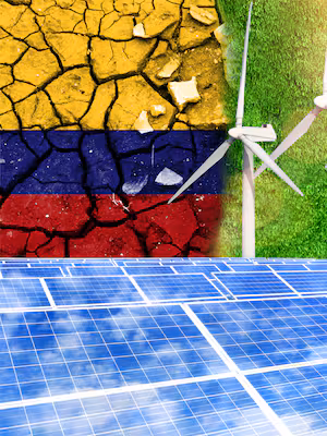 El espejismo de Colombia solar Enelico Energía Solar Ibague, Colombia